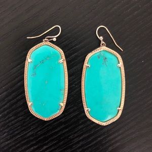 Kendra Scott turquoise earrings